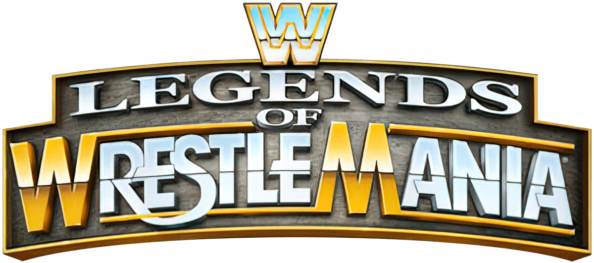 WWE Legends of WrestleMania logo for Xbox 360